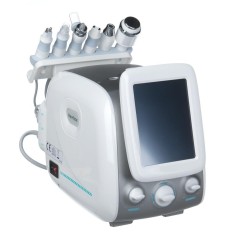 Aparat ingrijire corporala, 7 functii, ecran tactil, microdermabraziune, microplasma, mezoterapie, 60W