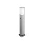 Lampa LED de exterior, inaltime 65 cm, unghi fascicul 360 grade, E27, argintiu Lampa LED de exterior, inaltime 65 cm, unghi fascicul 360 grade, E27, argintiu