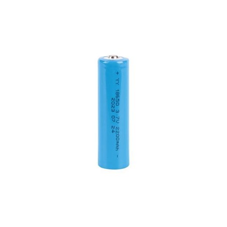 Acumulator Li-Ion 18650, capacitate 2200mAh, 3.7V, albastru
