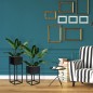 Suport pentru flori cu ghiveci, 61 x 21.5 x 21.5 cm, cadru metal, negru mat Suport pentru flori cu ghiveci, 61 x 21.5 x 21.5 cm, cadru metal, negru mat