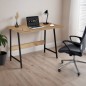 Birou pentru laptop, picioare inclinate, blat laminat, cadru otel, maxim 25 kg, 100x73.5x50 cm Birou pentru laptop, picioare inclinate, blat laminat, cadru otel, maxim 25 kg, 100x73.5x50 cm