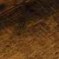 Suport de perete pentru plante, stil rustic, sarcina maxima 5 kg, otel si placa laminata 17,5x17,5 cm, culoare stejar