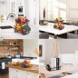 Cos depozitare fructe, 2 nivele, inaltime 29 cm, design modern, otel si maner lemn Cos depozitare fructe, 2 nivele, inaltime 29 cm, design modern, otel si maner lemn