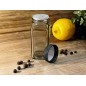 Raft condimente, set cu 18 borcanase, pozitionare verticala/orizontala, bambus, 19x10x45 cm Raft condimente, set cu 18 borcanase, pozitionare verticala/orizontala, bambus, 19x10x45 cm