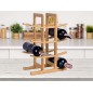 Raft pentru vin, depozitare 12 sticle, lemn de bambus, design modern Raft pentru vin, depozitare 12 sticle, lemn de bambus, design modern