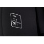 Scaun auto, I-Size, SPS, ISOFIX, rotativ 360 grade, reglabil, centuri de siguranta in 5 puncte, copii 40-150 cm, negru