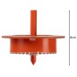Carota pentru taiat polistiren, diametru 67 mm, adancime maxima 2 cm, fibra de sticla, portocalie Carota pentru taiat polistiren, diametru 67 mm, adancime maxima 2 cm, fibra de sticla, portocalie