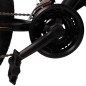 Bicicleta MTB, roti 27.5 inch, 21 viteze, schimbator Shimano, frane pe disc, negru-portocaliu Bicicleta MTB, roti 27.5 inch, 21 viteze, schimbator Shimano, frane pe disc, negru-portocaliu