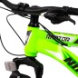 Bicicleta Mountain Bike, roti 26 inch, frana disc, cadru otel, schimbator Shimano, suspensii furca, verde neon Bicicleta Mountain Bike, roti 26 inch, frana disc, cadru otel, schimbator Shimano, suspensii furca, verde neon