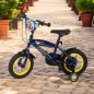Bicicleta 14 inch, Paw Patrol, roti ajutatoare, far si stop, cadru otel, inaltime reglabila, V-brake, scut frontal