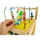 Premergator din lemn, cub educativ multifunctional, inaltime reglabila, 33x34x45,5-48 cm