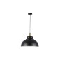 Lampa suspendata pentru living, 60W, abajur 40 cm, design modern, cadru otel Lampa suspendata pentru living, 60W, abajur 40 cm, design modern, cadru otel