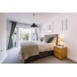 Lampa suspendata pentru living, 60W, abajur 40 cm, design modern, cadru otel Lampa suspendata pentru living, 60W, abajur 40 cm, design modern, cadru otel
