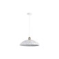 Lustra tip pendul, model Dalia, stil vintage, protectie IP20, E27, abajur 38.5 cm, alb Lustra tip pendul, model Dalia, stil vintage, protectie IP20, E27, abajur 38.5 cm, alb