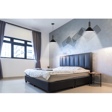 Lustra suspendata pentru interior, LED 60W, soclu E27, IP20, cablu 1 metru