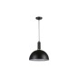 Lustra suspendata Koko, E27, IP20, 60W, abajur 30 cm, inaltime 125 cm, otel si aluminiu