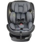 Scaun auto rotativ, model Bari, 0-36 kg, i-Size, 360 grade, R129, tetiera reglabila, ISOFIX, negru-gri Scaun auto rotativ, model Bari, 0-36 kg, i-Size, 360 grade, R129, tetiera reglabila, ISOFIX, negru-gri