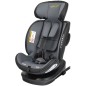 Scaun auto rotativ, model Bari, 0-36 kg, i-Size, 360 grade, R129, tetiera reglabila, ISOFIX, negru-gri Scaun auto rotativ, model Bari, 0-36 kg, i-Size, 360 grade, R129, tetiera reglabila, ISOFIX, negru-gri