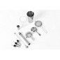 Kit 11 elemente preparare cocktail, set barman, otel inoxidabil Kit 11 elemente preparare cocktail, set barman, otel inoxidabil