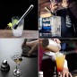 Kit 11 elemente preparare cocktail, set barman, otel inoxidabil Kit 11 elemente preparare cocktail, set barman, otel inoxidabil