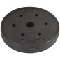 Set 2 gantere cauciucate reglabile 8kg, maner antialunecare, negru Set 2 gantere cauciucate reglabile 8kg, maner antialunecare, negru