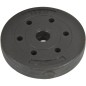 Set 2 gantere cauciucate reglabile 8kg, maner antialunecare, negru Set 2 gantere cauciucate reglabile 8kg, maner antialunecare, negru