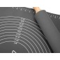 Set patiserie, sucitor si plansa din silicon pentru aluat, suprafata antiderapanta, 50x70 cm