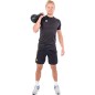 Kettlebell cauciucat Pure 2 Improve 6kg , maner ergonomic, negru