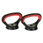 Set fitness 3in1 10kg, Kettlebell, gantera, manere prindere, negru Set fitness 3in1 10kg, Kettlebell, gantera, manere prindere, negru