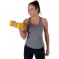 Gantera neopren Pure 2 Improve 5 kg, material antiderapant, galben Gantera neopren Pure 2 Improve 5 kg, material antiderapant, galben