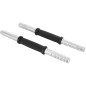 Set gantere metal reglabile, 15kg, maner ergonomic, negru Set gantere metal reglabile, 15kg, maner ergonomic, negru