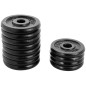 Set gantere metal reglabile, 15kg, maner ergonomic, negru Set gantere metal reglabile, 15kg, maner ergonomic, negru