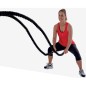 Franghie pentru crossfit Pure 2 Improve 9m, maner ergonomic, negru Franghie pentru crossfit Pure 2 Improve 9m, maner ergonomic, negru