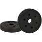 Disc fitness cauciucat, 1,25kg, diametru 26,5mm, negru Disc fitness cauciucat, 1,25kg, diametru 26,5mm, negru