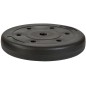 Disc fitness cauciucat, 15kg, diametru 29,5mm, negru Disc fitness cauciucat, 15kg, diametru 29,5mm, negru