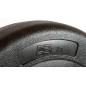 Disc fitness cauciucat, 15kg, diametru 29,5mm, negru Disc fitness cauciucat, 15kg, diametru 29,5mm, negru