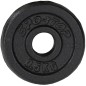 Disc fitness metal 0.5 kg, diametru 26.5 mm, negru Disc fitness metal 0.5 kg, diametru 26.5 mm, negru