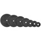 Disc fitness metal 20 kg, diametru interior 26.5 mm, negru