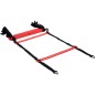 Scara antrenament 11 trepte, universala, rezistenta inteperii, 450x42,5cm, negru/rosu Scara antrenament 11 trepte, universala, rezistenta inteperii, 450x42,5cm, negru/rosu