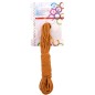 Coarda elastica de sarit pentru copii 10 m, multifunctionala, PVC, portocaliu Coarda elastica de sarit pentru copii 10 m, multifunctionala, PVC, portocaliu
