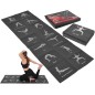 Saltea pentru antrenament yoga, impermeabila, 170x60x0,5 cm, negru Saltea pentru antrenament yoga, impermeabila, 170x60x0,5 cm, negru
