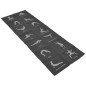 Saltea pentru antrenament yoga, impermeabila, 170x60x0,5 cm, negru Saltea pentru antrenament yoga, impermeabila, 170x60x0,5 cm, negru