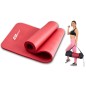 Saltea pentru antrenament fitness, impermeabila, 180x60x1 cm, rosu