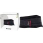 Centura lombara suport spate, inchidere velcro, marime reglabila, 108x21x1,5cm, negru Centura lombara suport spate, inchidere velcro, marime reglabila, 108x21x1,5cm, negru