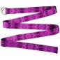 Banda elastica pentru yoga, multifunctionala, sarcina maxima 120kg, 183x3,8cm, mov Banda elastica pentru yoga, multifunctionala, sarcina maxima 120kg, 183x3,8cm, mov