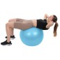 Minge fitness gonflabila 65cm, pompa inclusa, material aderent, sarcina maxima 100kg, bleu Minge fitness gonflabila 65cm, pompa inclusa, material aderent, sarcina maxima 100kg, bleu