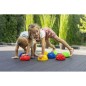 Emisfera senzoriala pentru exercitii picioare 16 cm, stimuleaza circulatia, sarcina maxima 100kg, albastru