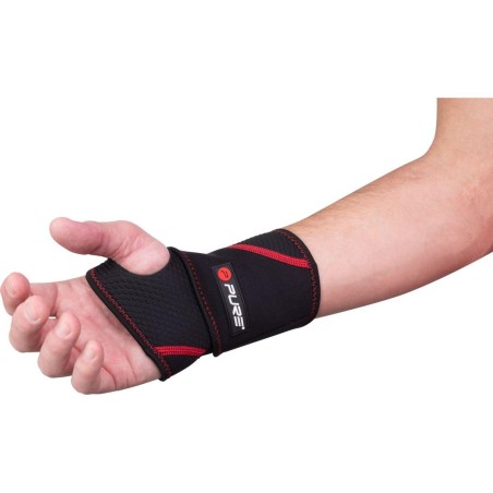 Orteze elastica pentru incheietura mana, inchidere velcro, universala, marime reglabila, 11,5x35cm, negru