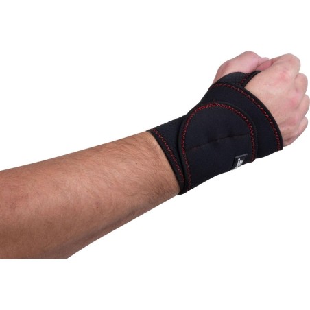 Orteze elastica pentru incheietura mana, inchidere velcro, universala, marime reglabila, 11,5x35cm, negru