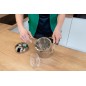 Frapiera si cleste gheata, capacitate 1.3 L, set din otel inoxidabil